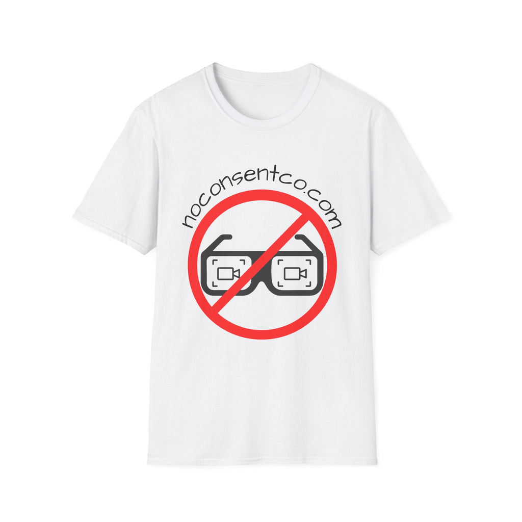 T-Shirt — NoConsentCo.com Logo Tee (No Photos / Privacy Awareness)