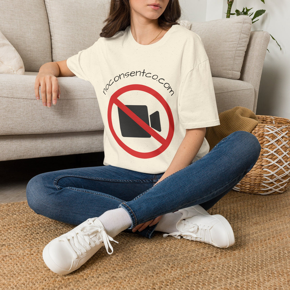 NoConsentCo.com Prohibited Recording T-Shirt
