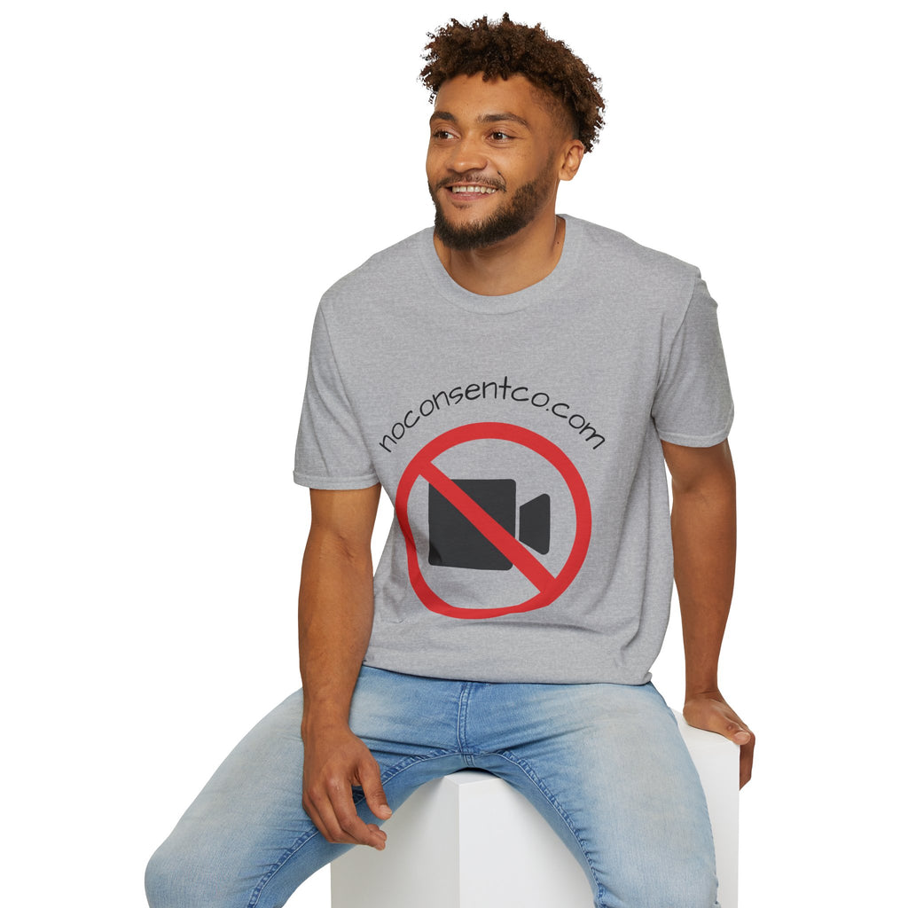 NoConsentCo.com Prohibited Recording T-Shirt