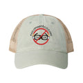 Smart Glasses Recording Washed Mesh-Back Cap