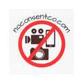 No Photos Car Magnet – "noconsentco.com" Privacy Protection Vehicle Decal