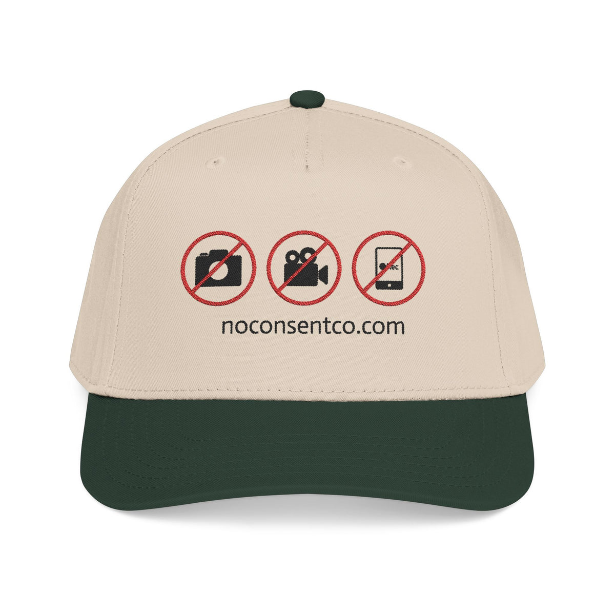 No Consent Baseball Cap