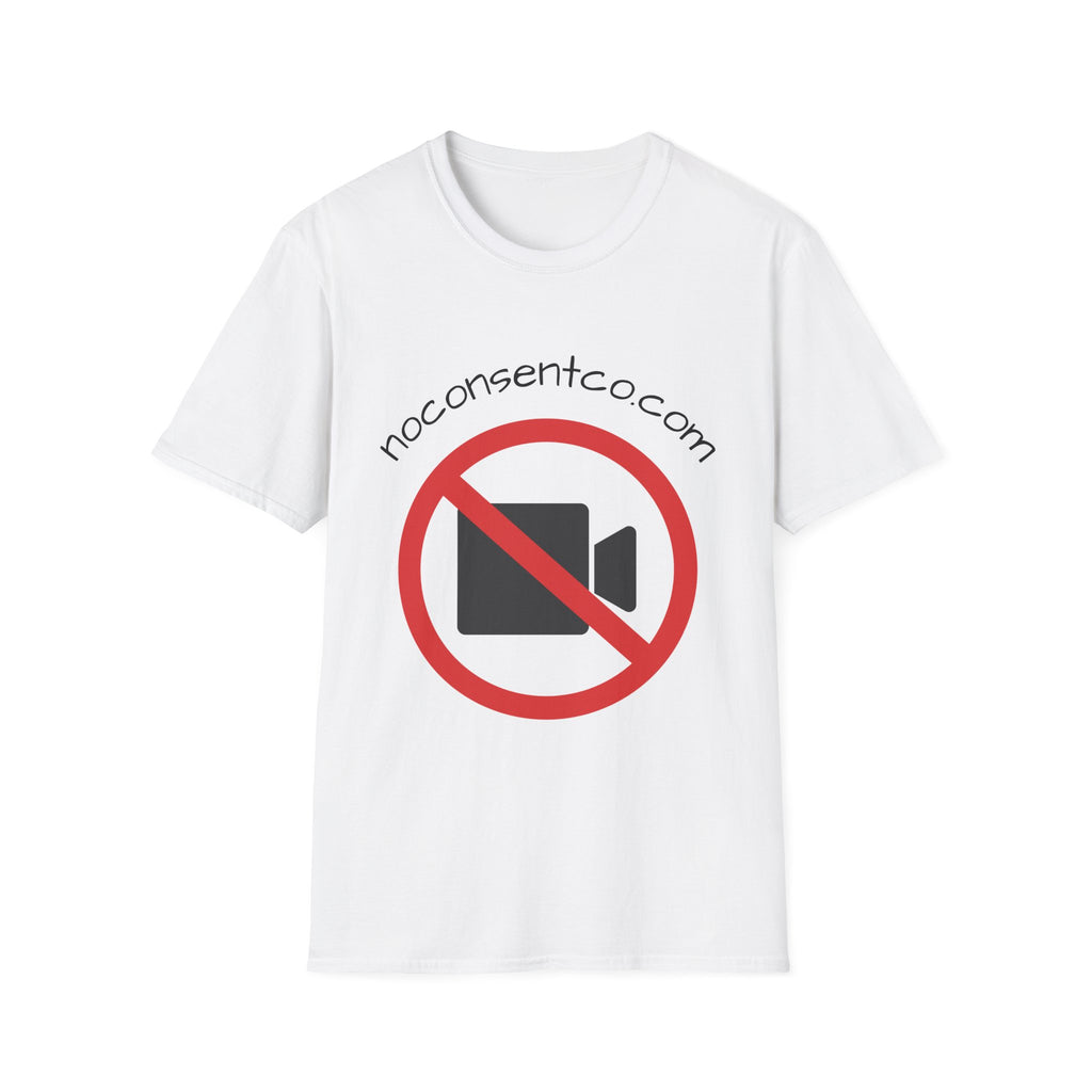 NoConsentCo.com Prohibited Recording T-Shirt
